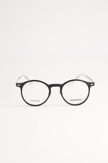 Lentes de Armazón Montblanc MB0426O Black Titanium
