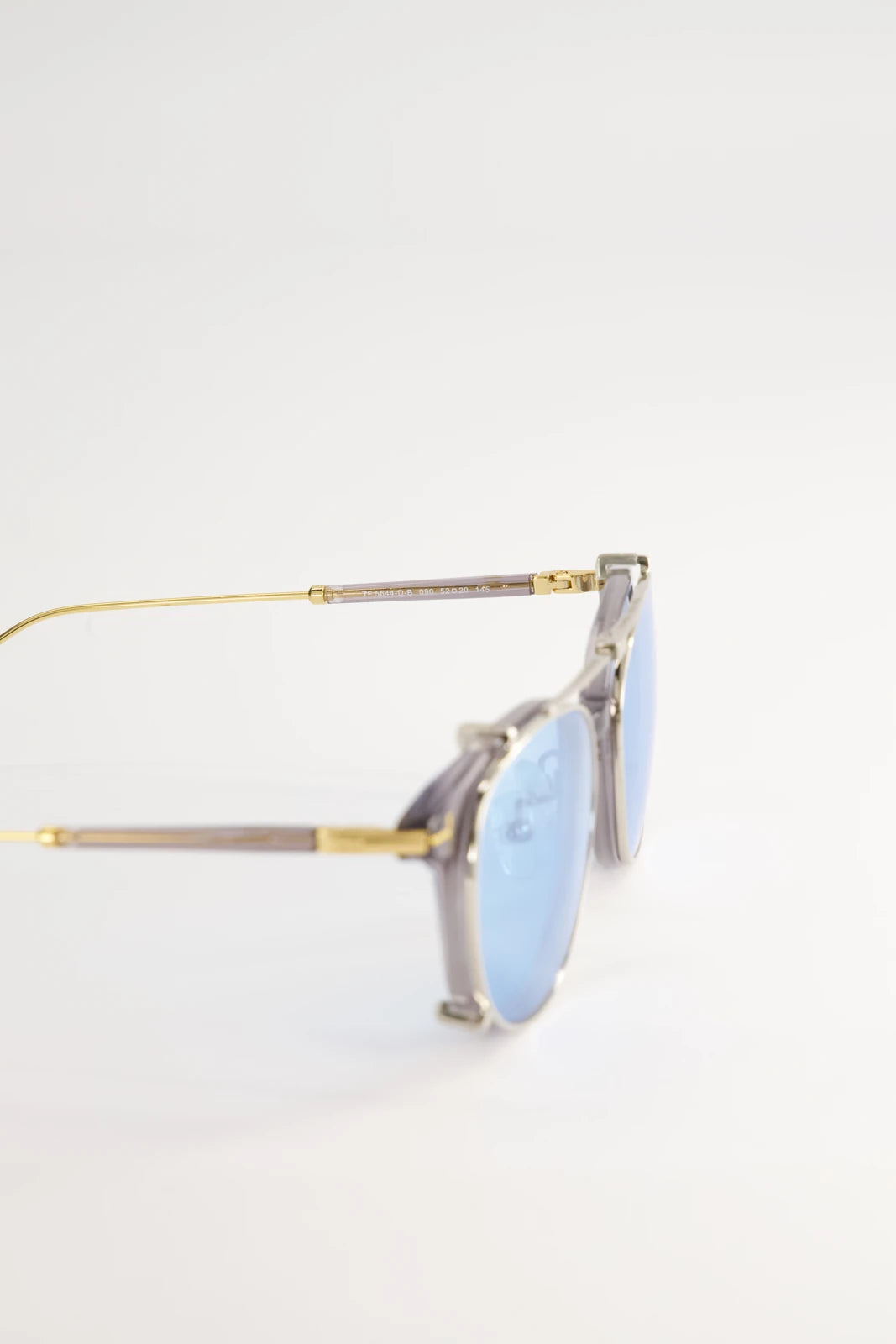 Lentes de Armazón Tom Ford FT5644 Doble Montura Transparent Grey