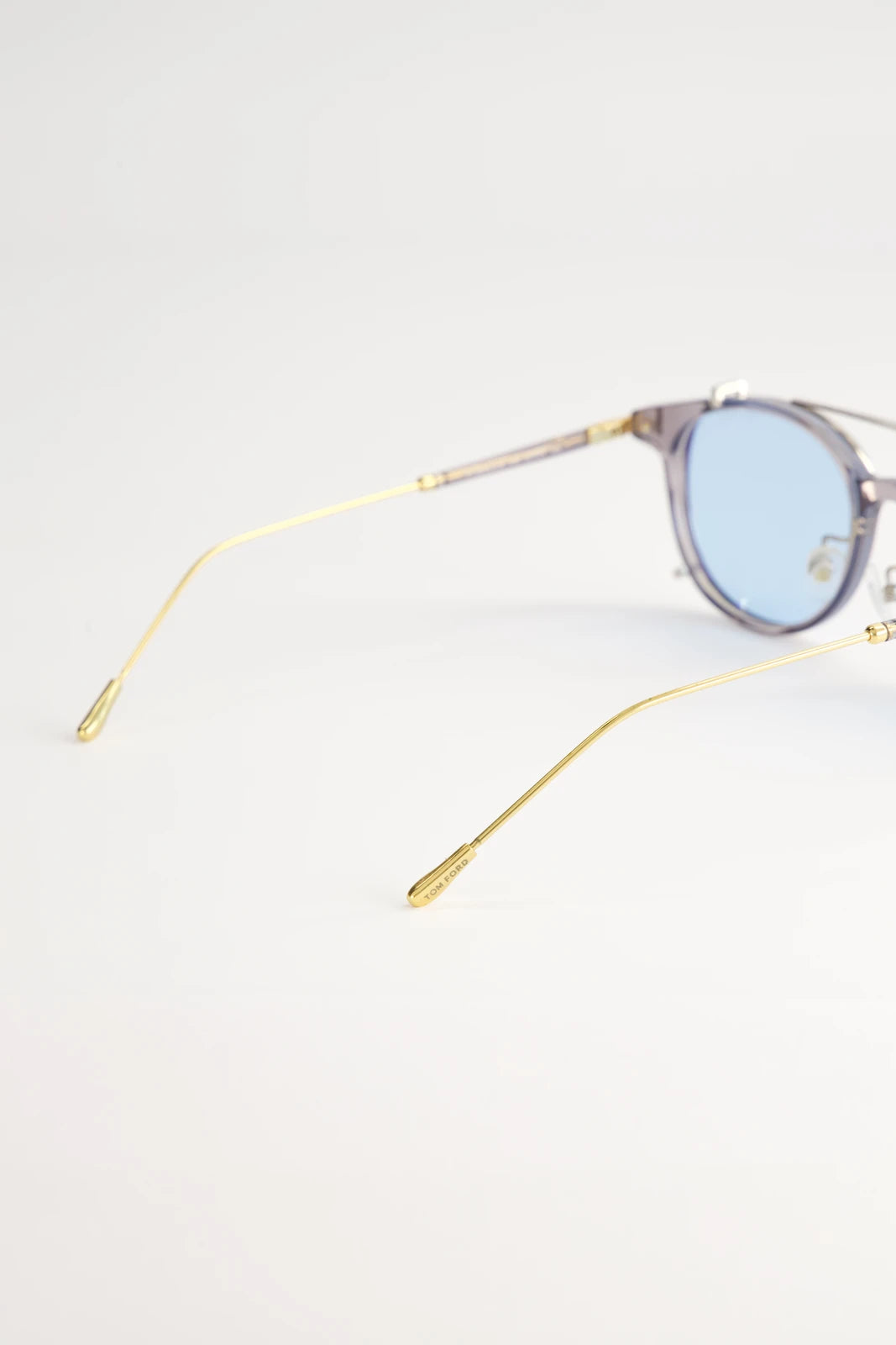 Lentes de Armazón Tom Ford FT5644 Doble Montura Transparent Grey