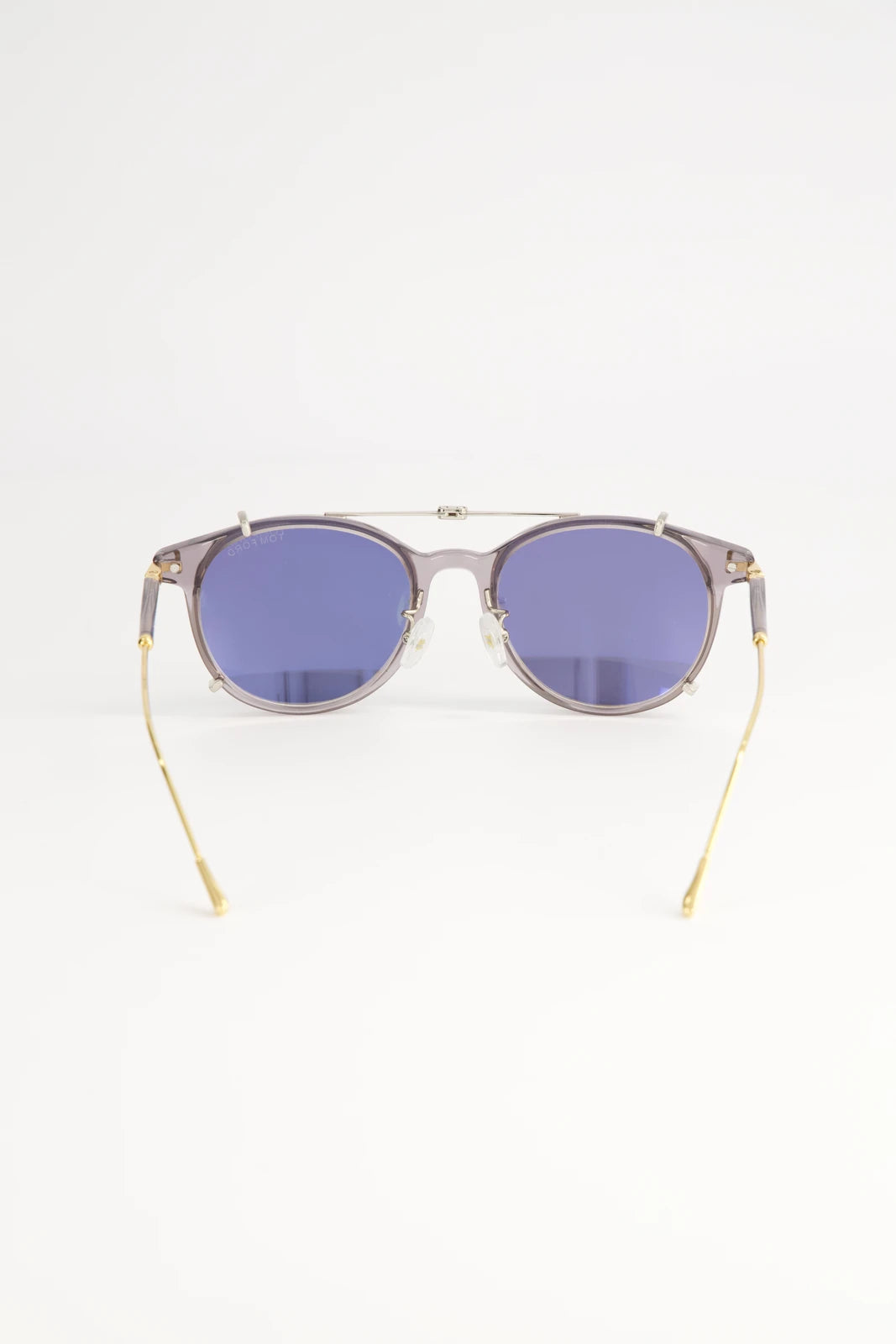 Lentes de Armazón Tom Ford FT5644 Doble Montura Transparent Clear
