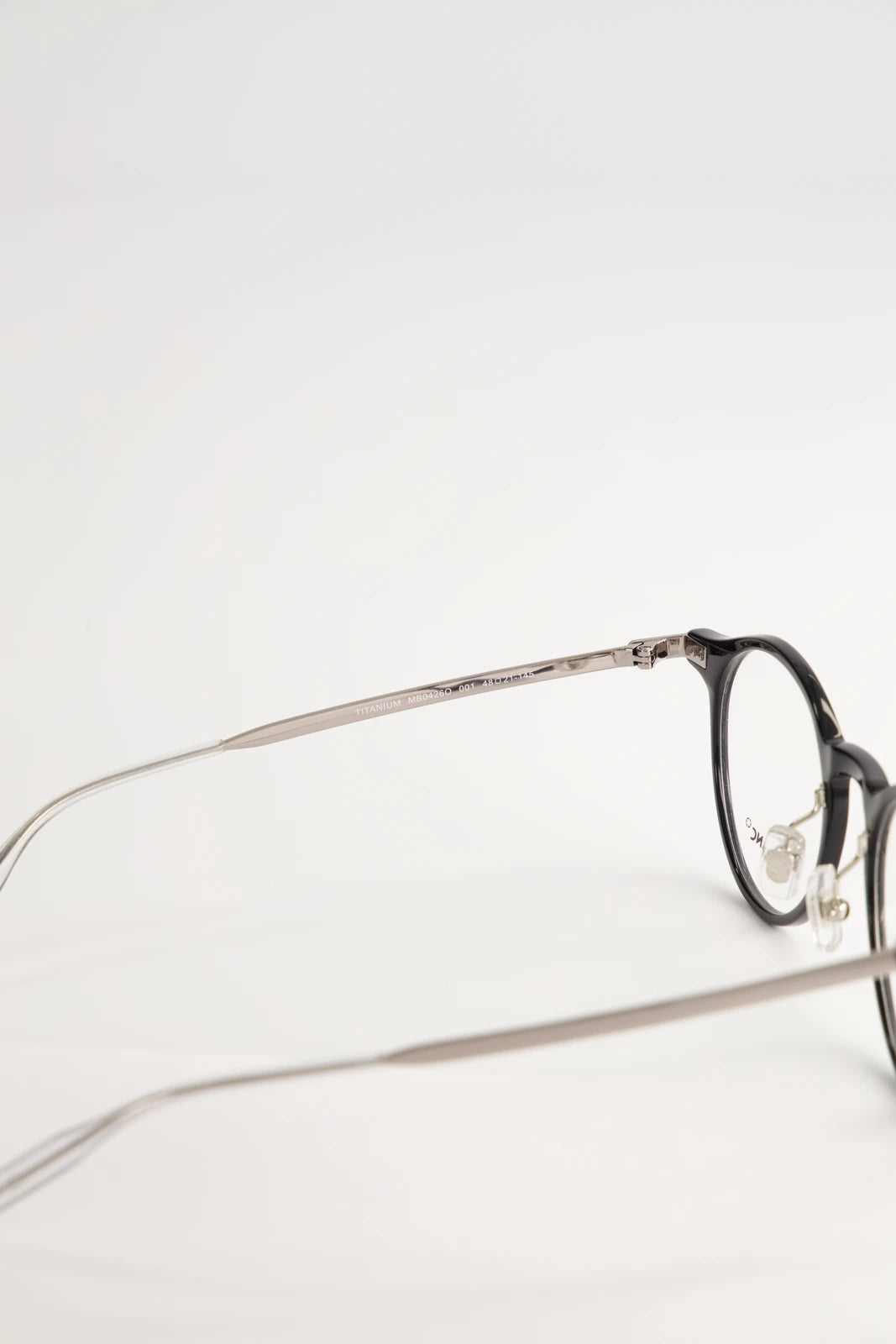 Lentes de Armazón Montblanc MB0426O Black Titanium