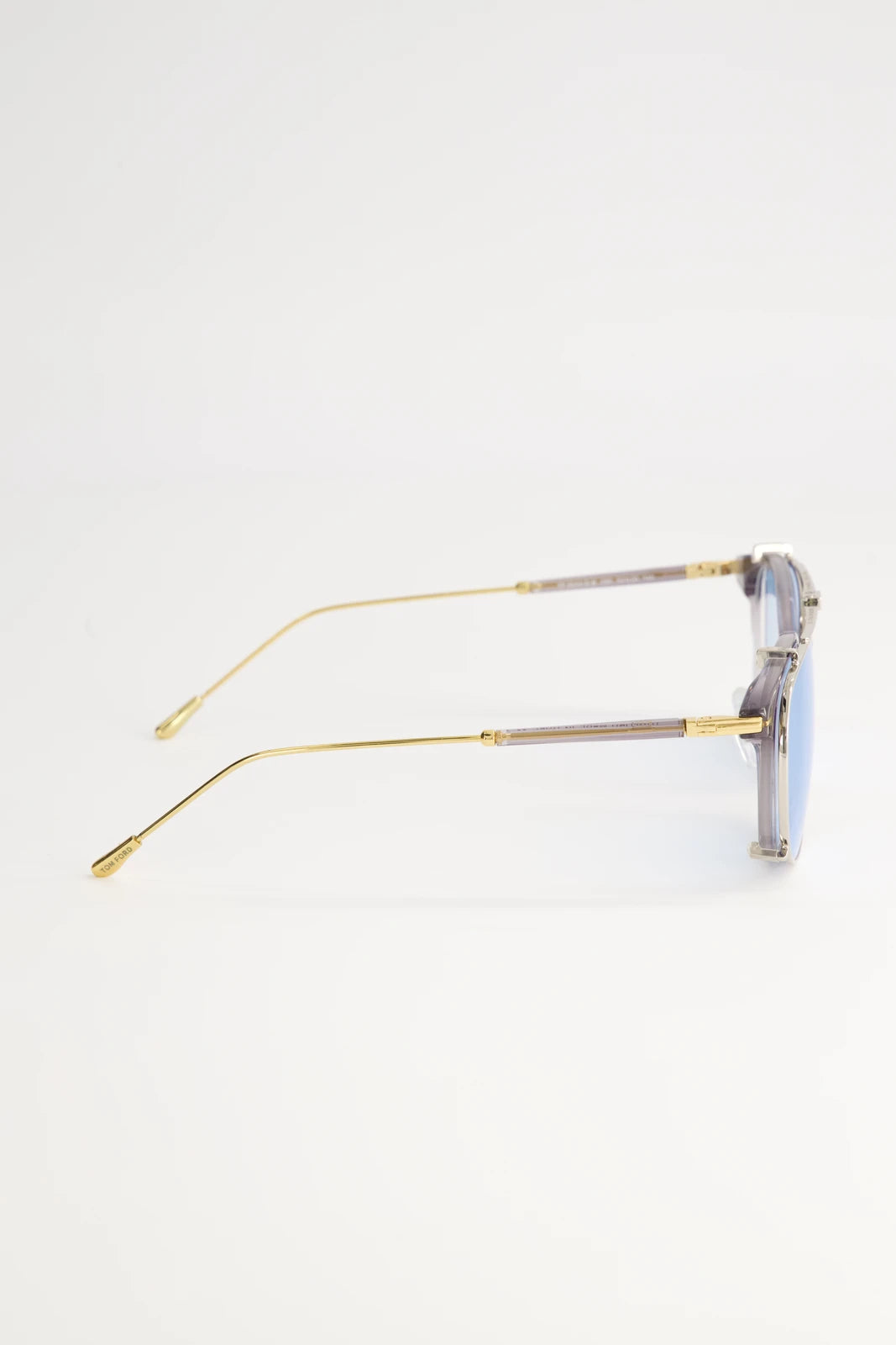 Lentes de Armazón Tom Ford FT5644 Doble Montura Transparent Grey