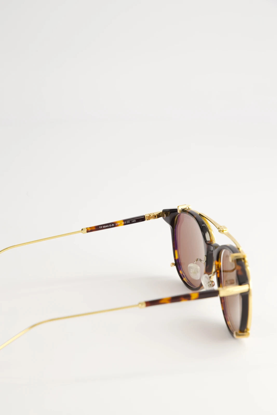 Lentes de Armazón Tom Ford FT5644 Doble Montura Havana