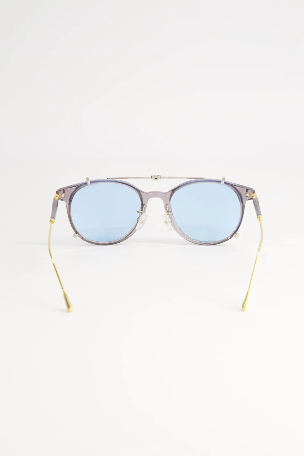Lentes de Armazón Tom Ford FT5644 Doble Montura Transparent Grey