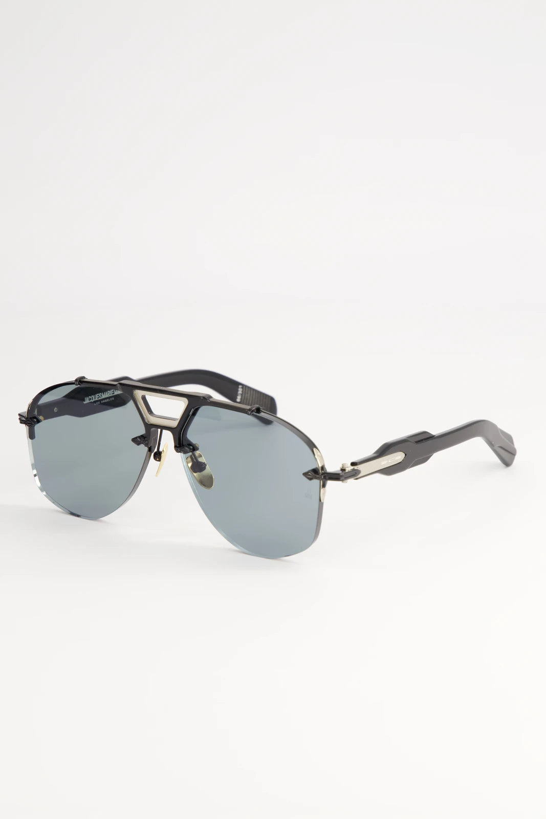 Lentes de Sol Jacques Marie Mage Alta Black Silver