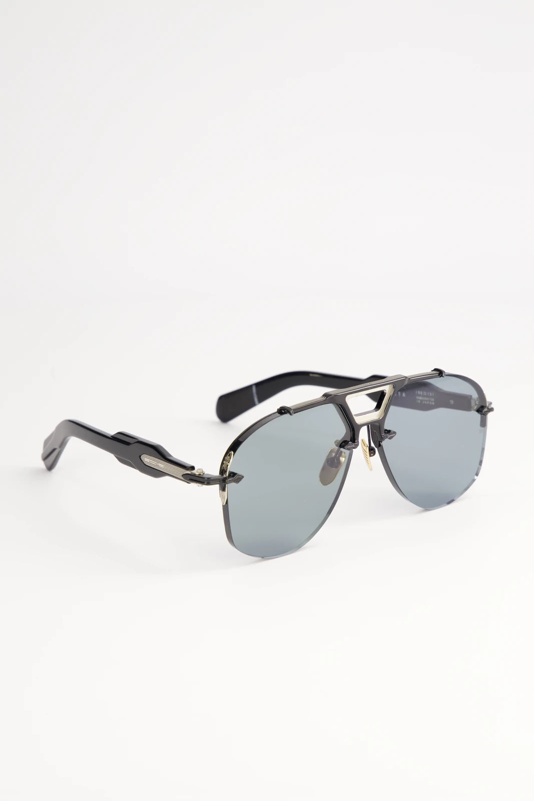 Lentes de Sol Jacques Marie Mage Alta Black Silver