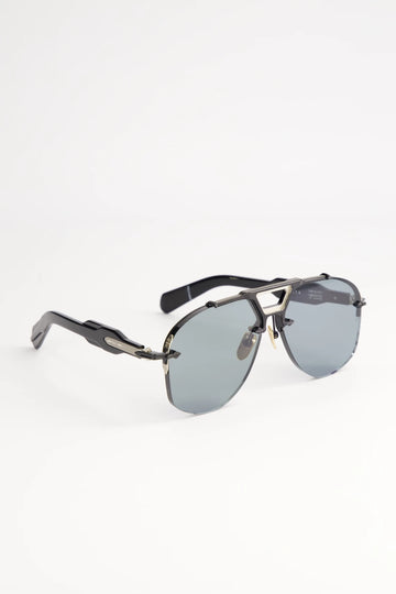 Lentes de Sol Jacques Marie Mage Alta Black Silver