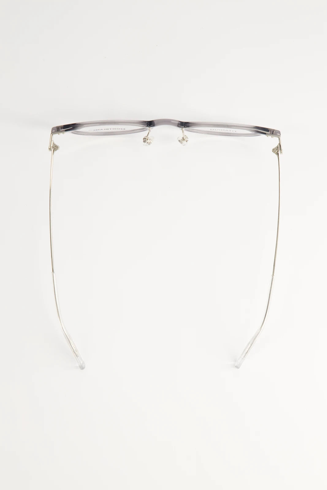 Lentes de Armazón Montblanc MB0426O Transparent Titanium