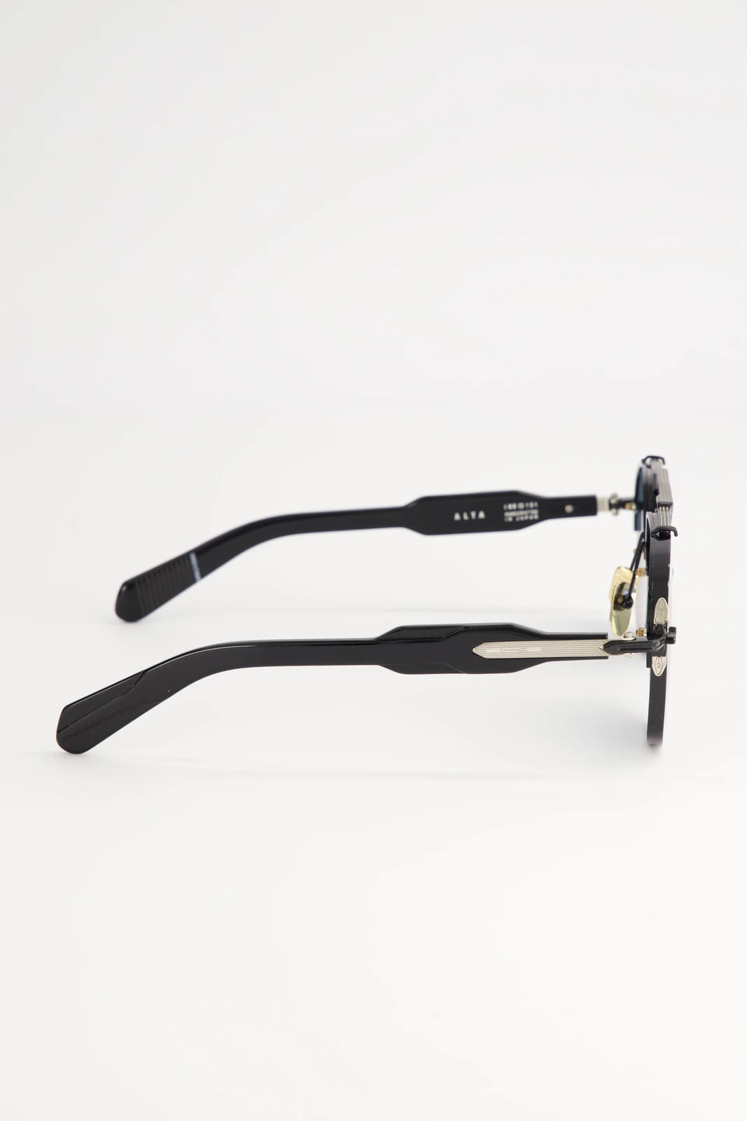 Lentes de Sol Jacques Marie Mage Alta Black Silver