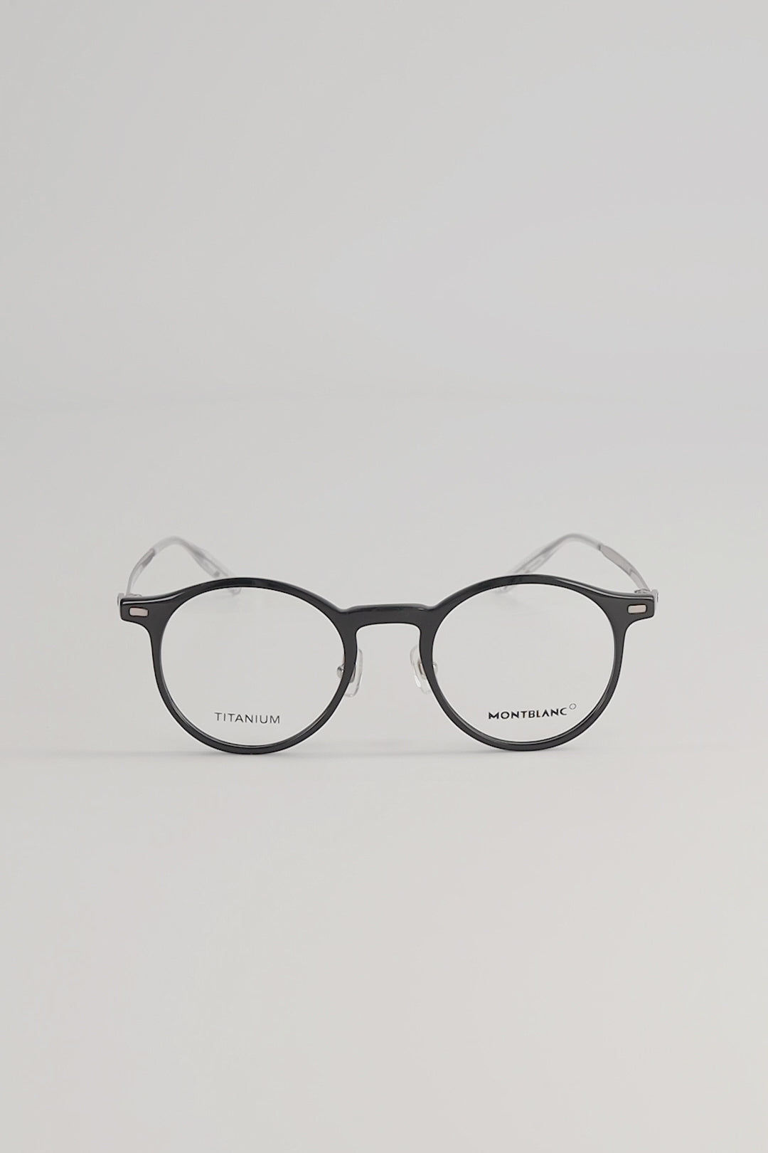 Lentes de Armazón Montblanc MB0426O Black Titanium